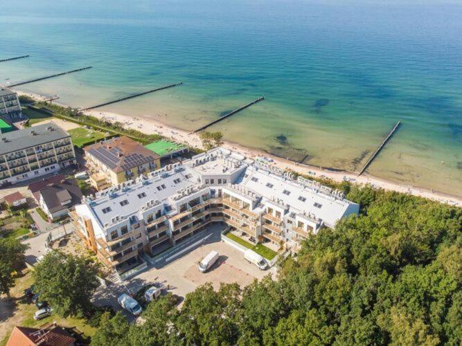 Apartament Baltic View 21 Z Widokiem Na Morze Ustronie Morskie Luaran gambar
