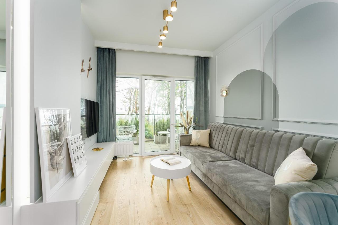 Apartament Baltic View 21 Z Widokiem Na Morze Ustronie Morskie Luaran gambar