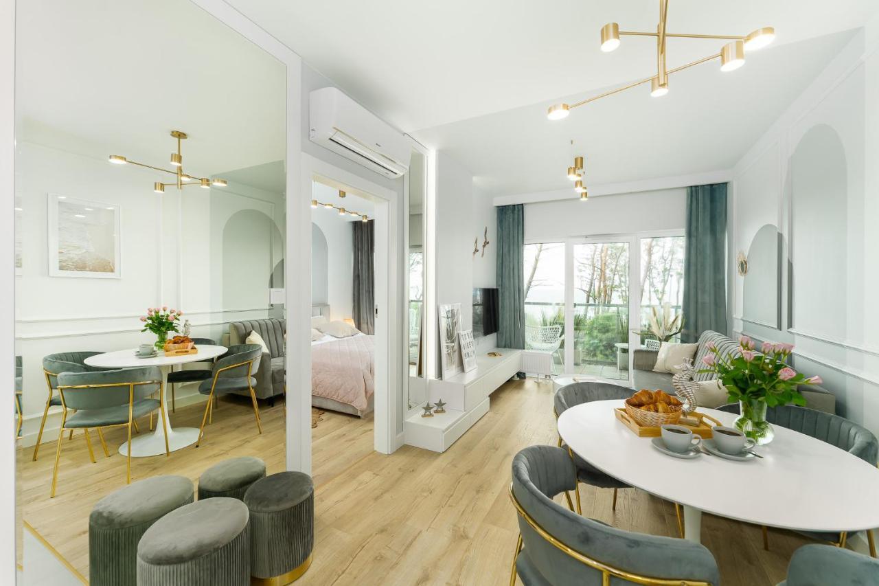Apartament Baltic View 21 Z Widokiem Na Morze Ustronie Morskie Luaran gambar