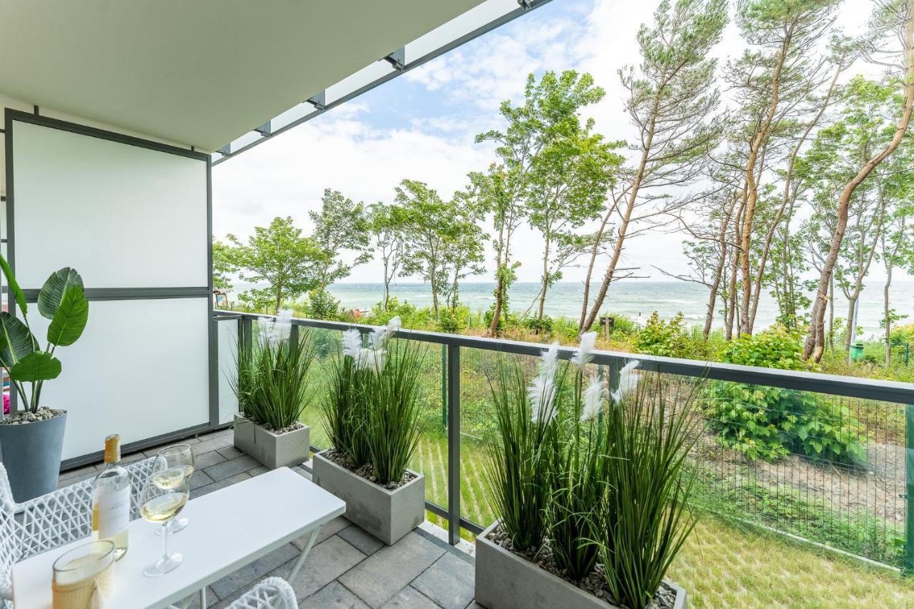 Apartament Baltic View 21 Z Widokiem Na Morze Ustronie Morskie Luaran gambar